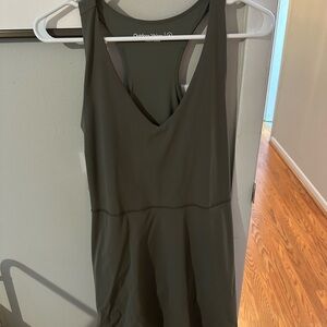 Outdoor voices Olive Green athletic dress
